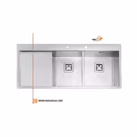 سینک ظرفشویی ایلیااستیل مدل 6030