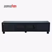 میز تلویزیون متین مشکی مدل R515 سايز 210 سانتی