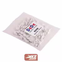 وایرشو تکی روکشدار سایز 0.5 سفید E0508 بسته 100 عددی DeDe