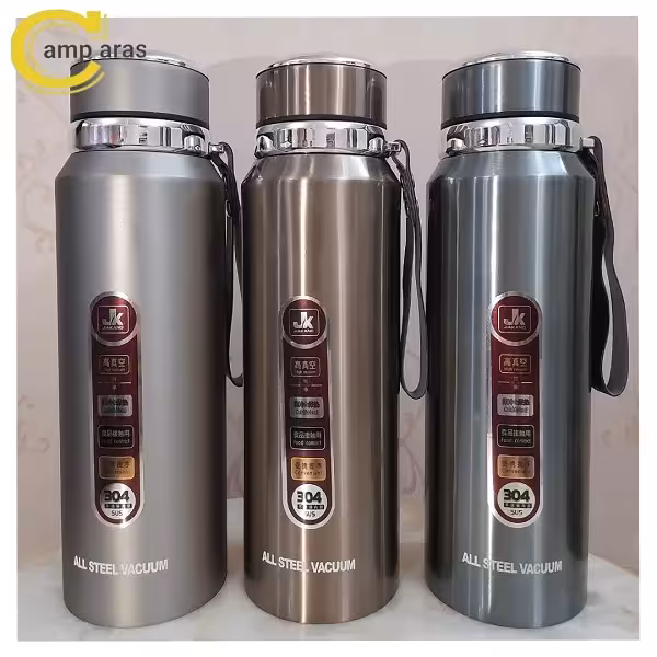 فلاسک جیاکانگ یک لیتر دوجداره JK1L - کمپ آراس