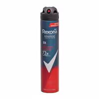 اسپری پودری مردانه رکسونا Rexona مدل 10X ANTIBACTERIAL PROTECTION حجم 200 میلی لیتر