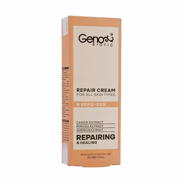 کرم ترمیم کننده پوست ژنوبایوتیک 30 میلی لیتر GenoBiotic