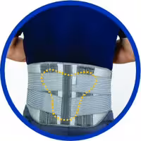 کمربند پد دار لومبوساکرال پین مد کد2005