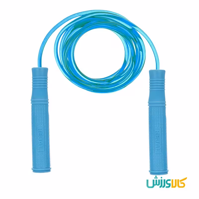 طناب ورزشی سیلیکونی قطر 8 میل رنگ آبی