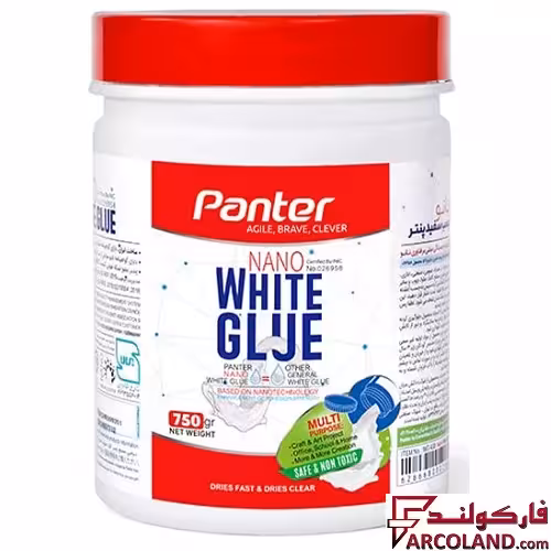 نانو چسب مایع سفید پنتر حجم 750 گرمی کد WG437