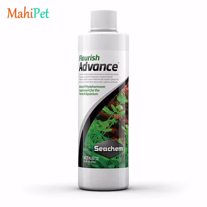 محلول هورمون رشد گیاه آبزی سیچم (Florish Advance) حجم 500 میلی لیتر