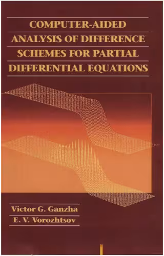 خرید و دانلود نسخه کامل کتاب Computer-Aided Analysis of Difference Schemes for Partial Differential Equations