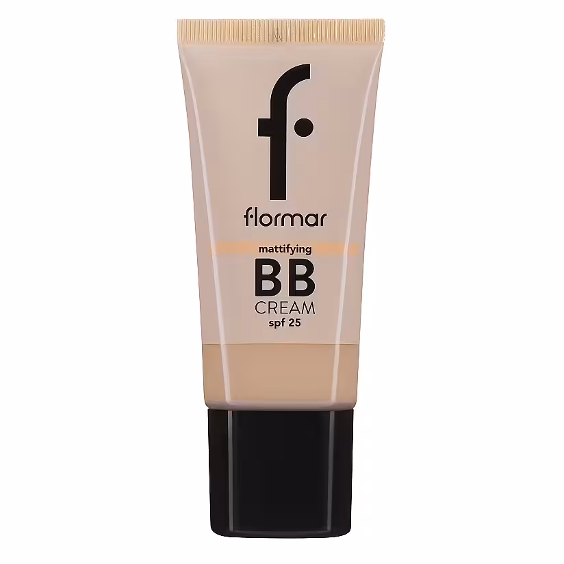 ب ب کرم فلورمار Flormar مدل Mattifying حجم 35 میل شماره 2 رنگ Fair/Light
