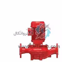 پمپ سیرکولاتور خطی نوید موتور 2 اینچ با محفظه تک فاز مدل A6