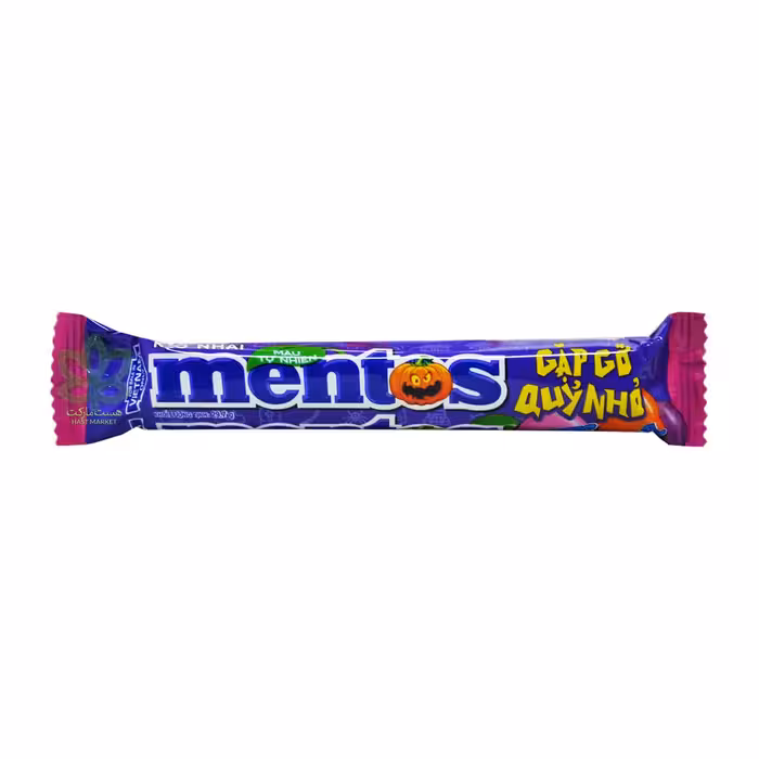دراژه میوه ای طعم انگور 29 گرم منتوس - mentos