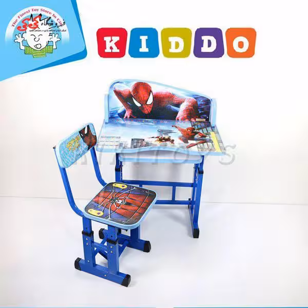 میز تحریر فلزی کودک طرح مرد عنکبوتی کیدو   KIDDO
