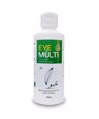 محلول لنز چند منظوره آی پلاس مولتی حجم 150 میلی لیتر