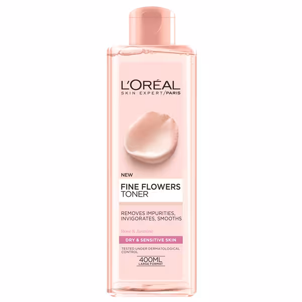 تونر گل رز لورال ( LOREAL – Fine Flowers Toner )