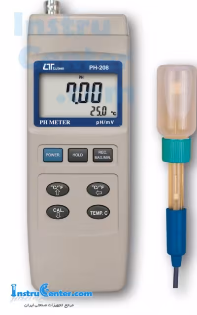 اسیدسنج دیجیتال حرفه ای ساخت کمپانی لوترون مدل PH-208