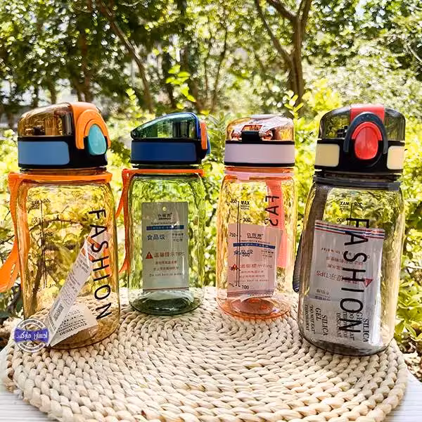 قمقمه کوچک شفاف فشن