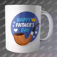 ماگ طرح Happy Fathers Day MG-469
