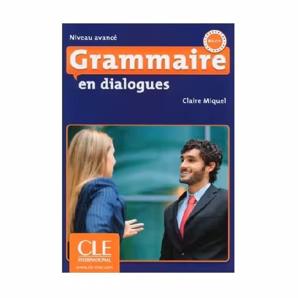 Grammaire en dialogues avance 2eme edition گرامر این دیالوگ ادونس ویرایش دوم سیاه و سفید