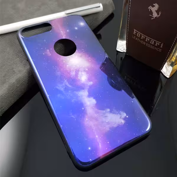 قاب طرح کهکشان مناسب برای موبایل آیفون 7 پلاس