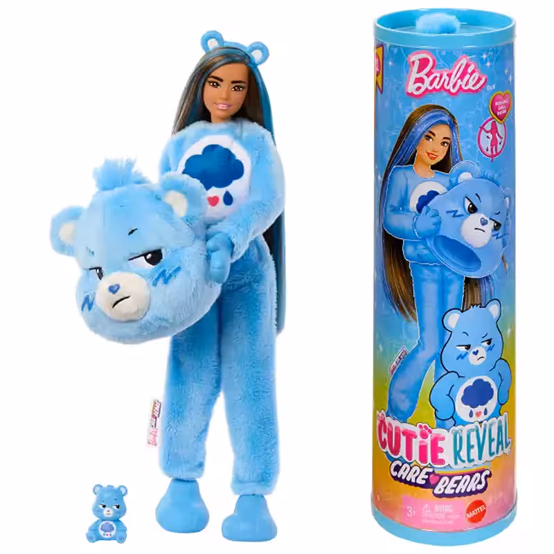 عروسک سوپرایزی با لباس خرس آبی Care Bears