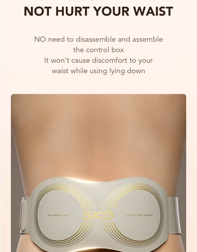 ماساژور الکتریکی کمر اس کی جی SKG W7 Pro Waist Massager
