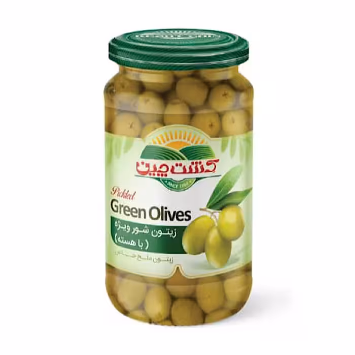 زیتون شور ویژه با هسته کشت چین680 گرمی