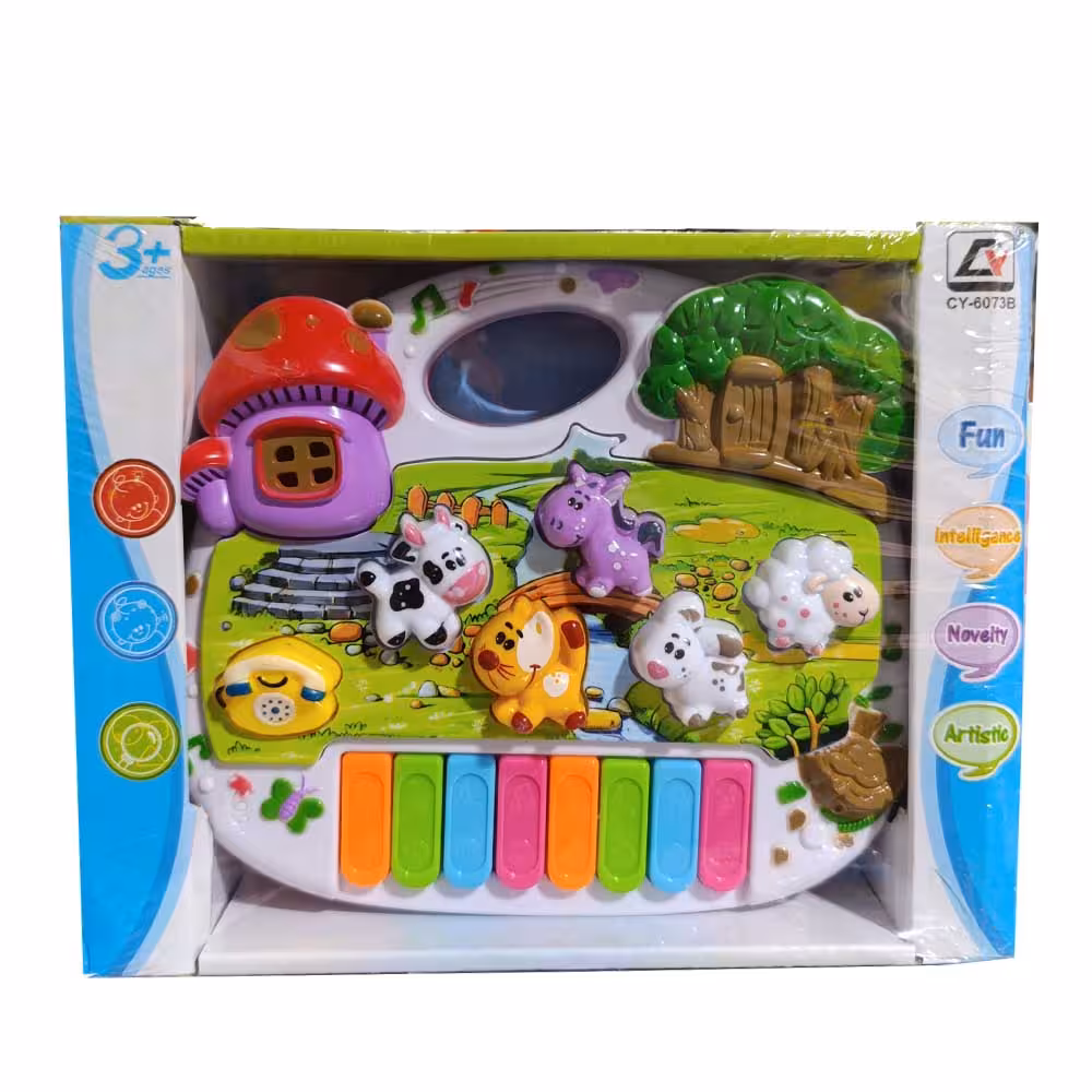 اسباب بازی ارگ موزیکال مدل حیوانات