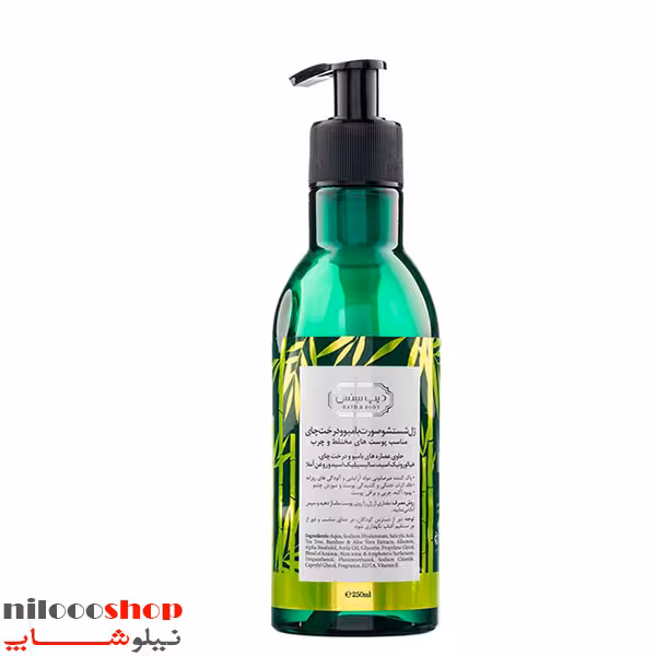 ژل شستشو صورت دیپ سنس مناسب پوست مختلط تا چرب حجم 250 میل