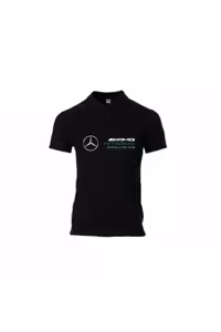 تی‌شرت یقه‌دار با نوشته مرسدس AMG پتروناس - 8568