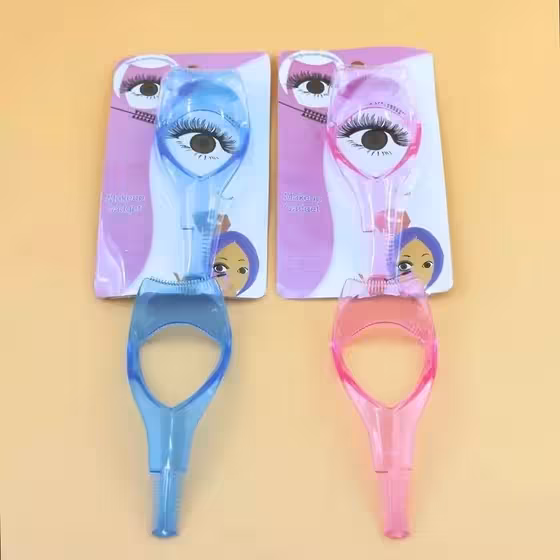 شابلون ریمل دو طرفه شانه دار شیشه ای