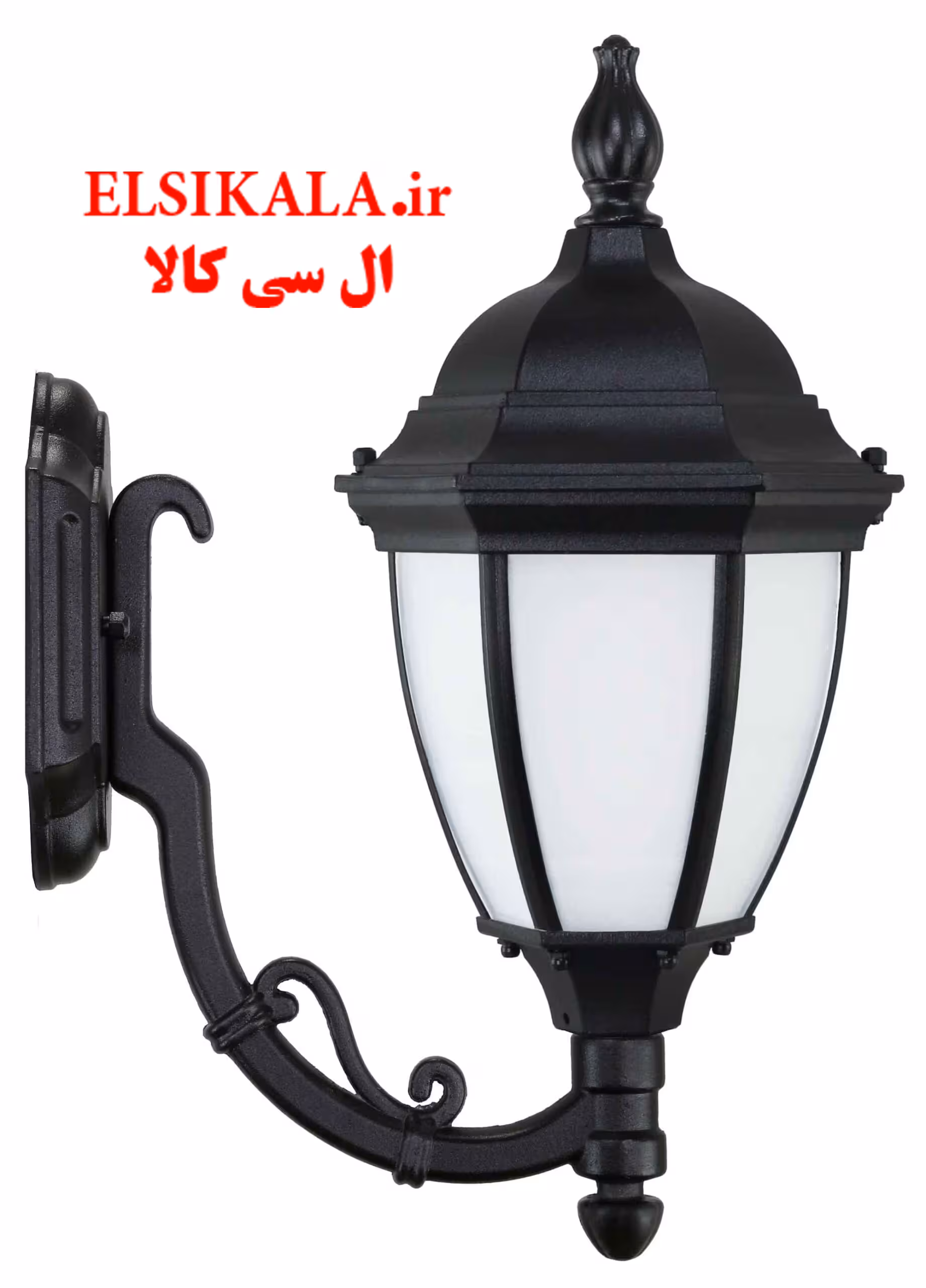 چراغ دیواری رومی خمره ای آلمینیوم دایکاست