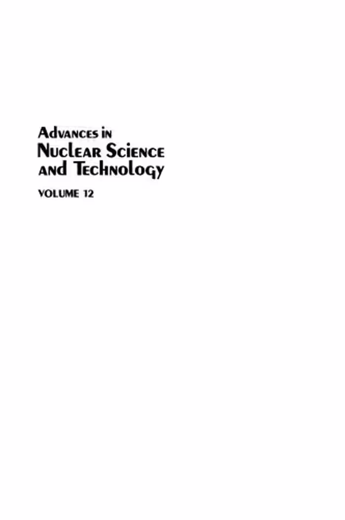 خرید و دانلود نسخه کامل کتاب Advances in Nuclear Science and Technology