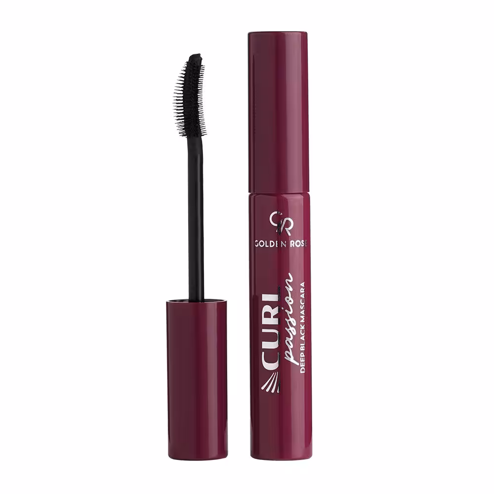 ریمل مشکی عمیق و فر کننده گلدن رز مدل Curl Passion