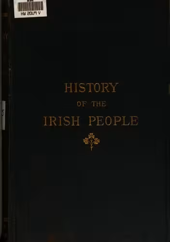 خرید و دانلود نسخه کامل کتاب History of the Irish people / The period from 1829 to the Land Act of 1881