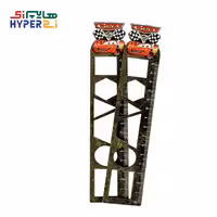 خط کش اشکال هندسی چوبی 15سانتی طرح ماشین ها