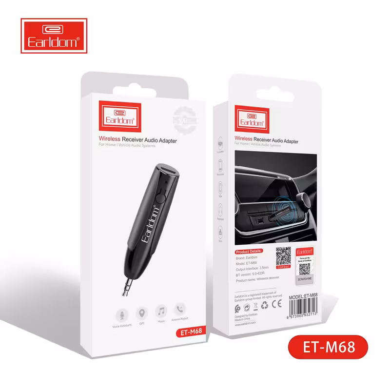 دانگل بلوتوث خودرو EARLDOM M68 AUX