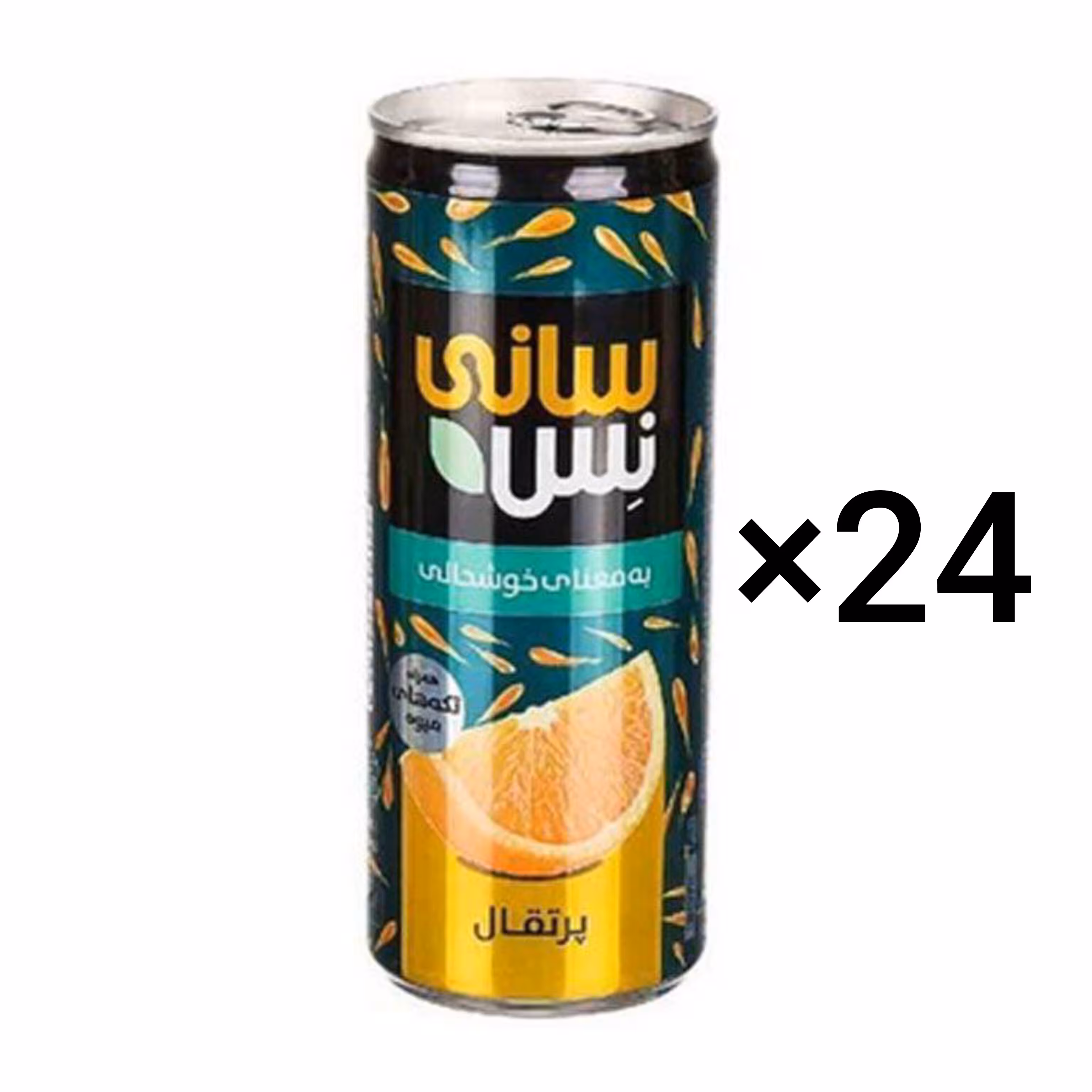 آبمیوه پرتقال سانی نس قوطی باکس 24 عددی sunny ness