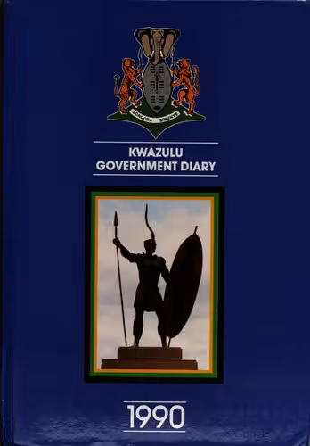 خرید و دانلود نسخه کامل کتاب Kwazulu Government Diary 1990