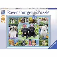پازل 500 قطعه Ravensburger طرح پاپی‌های دوست‌داشتنی