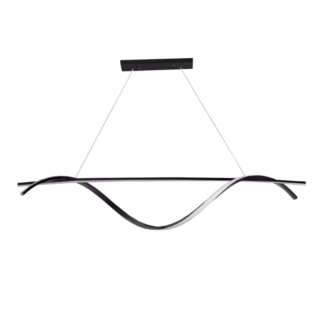 لوستر مدرن خطی چشمه نور کد A6357