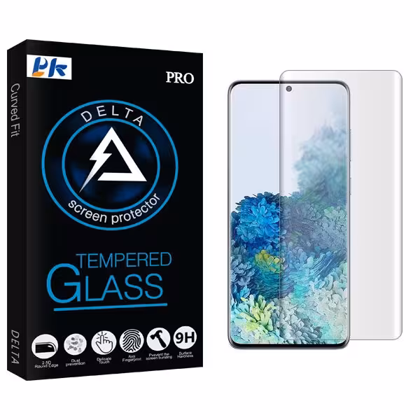 محافظ صفحه نمایش پی کی مدل Delta UV مناسب برای گوشی موبایل سامسونگ Galaxy S20 Plus