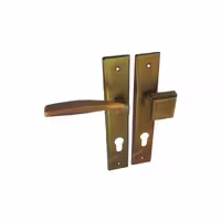 دستگیره پلاک آپارتمانی راست شکلاتی نیکو مدل 700