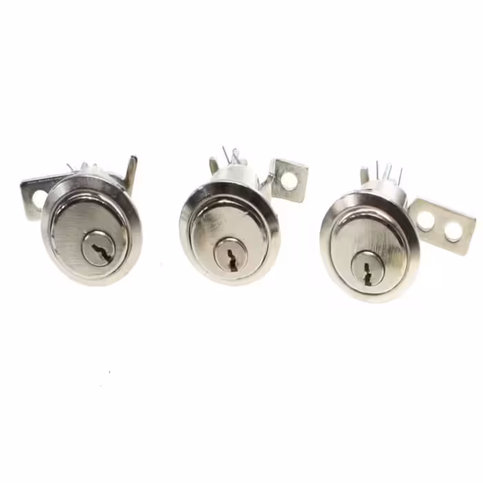 قفل و سوییچ سری ضد سرقت خودرو چیکال مدل P-946 مناسب برای پژو پارس بسته 3 عددی