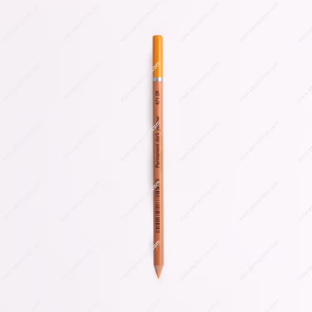 مداد پاستل کرتا کالر تک رنگ Permanent dark yellow 47109
