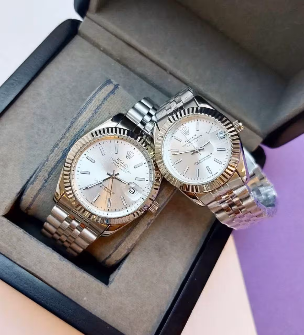 #رولکس ست سنگین تاریخداربند و قفل اصلی