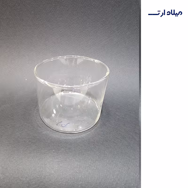 شيشه استوانه اي ساده ارتفاع5قطر6