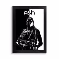 تابلو گیمینگ طرح ash رینبو سیکس کد PF-30213