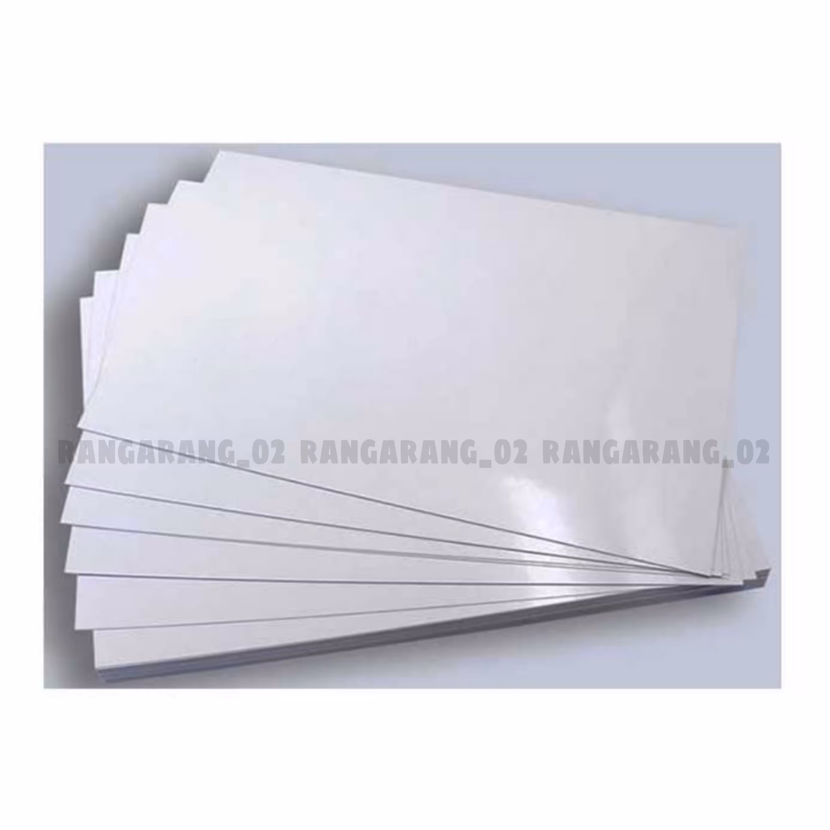 کاغذ گلاسه ضخیم و براق