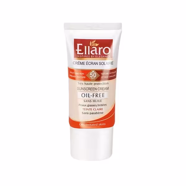 کرم ضد آفتاب بژ روشن الارو پوست چرب spf50 حجم 40ml