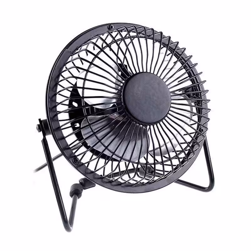 فن مدل پنکه ای رومیزی قطر 12 سانتی USB کوچک