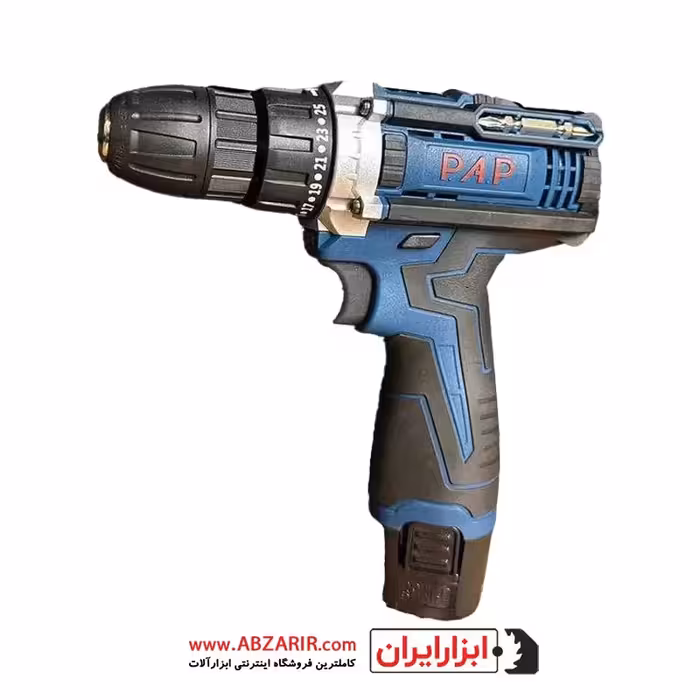 کیت 32 عددی دریل شارژی 12 ولت دو باطری پی ای پی مدل CD-1225